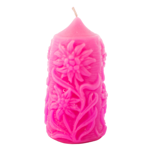 Lumanare Decorativa Coloana Floare-de-Colt