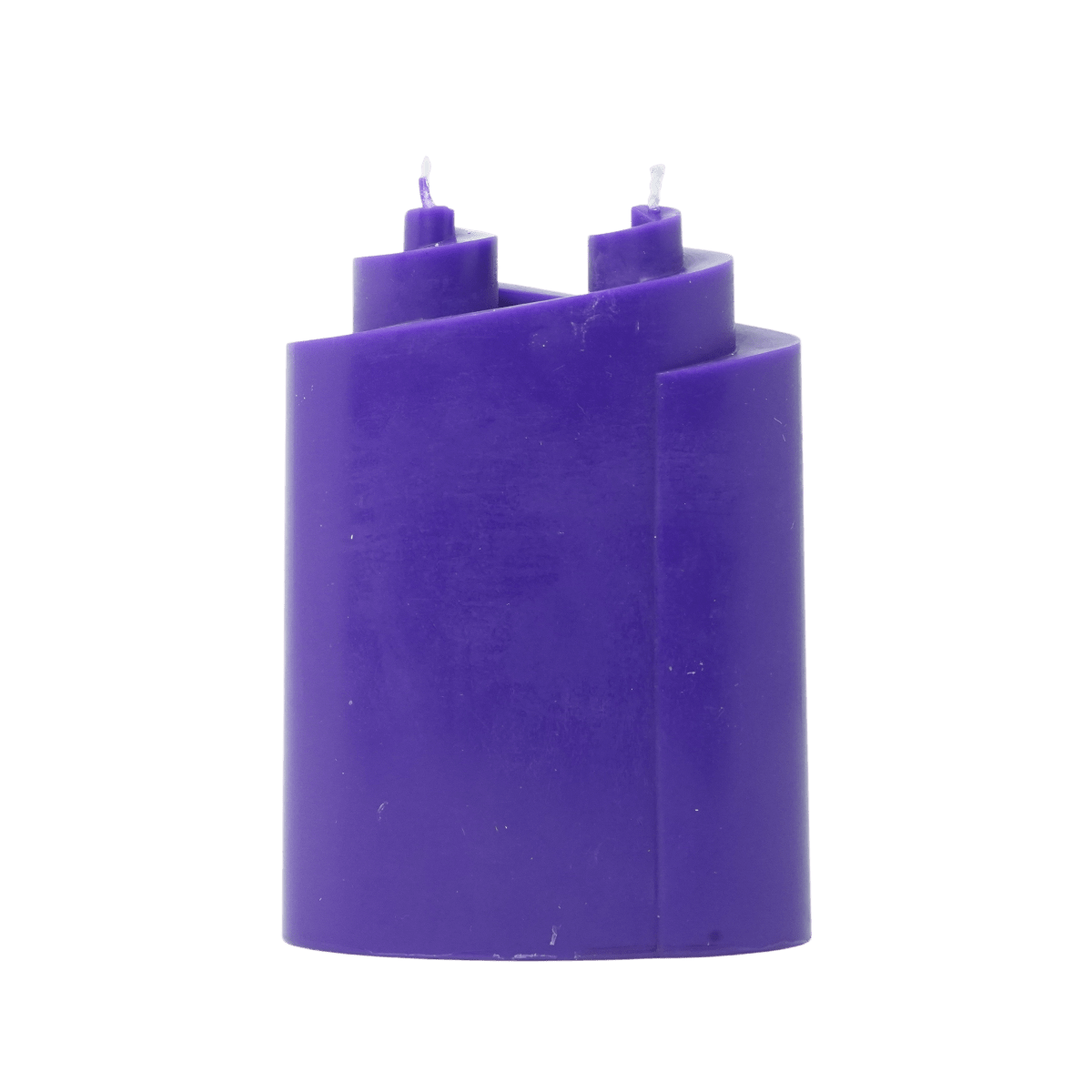 Lumanare Decorativa Coloana 2 Fitile - imagine 7