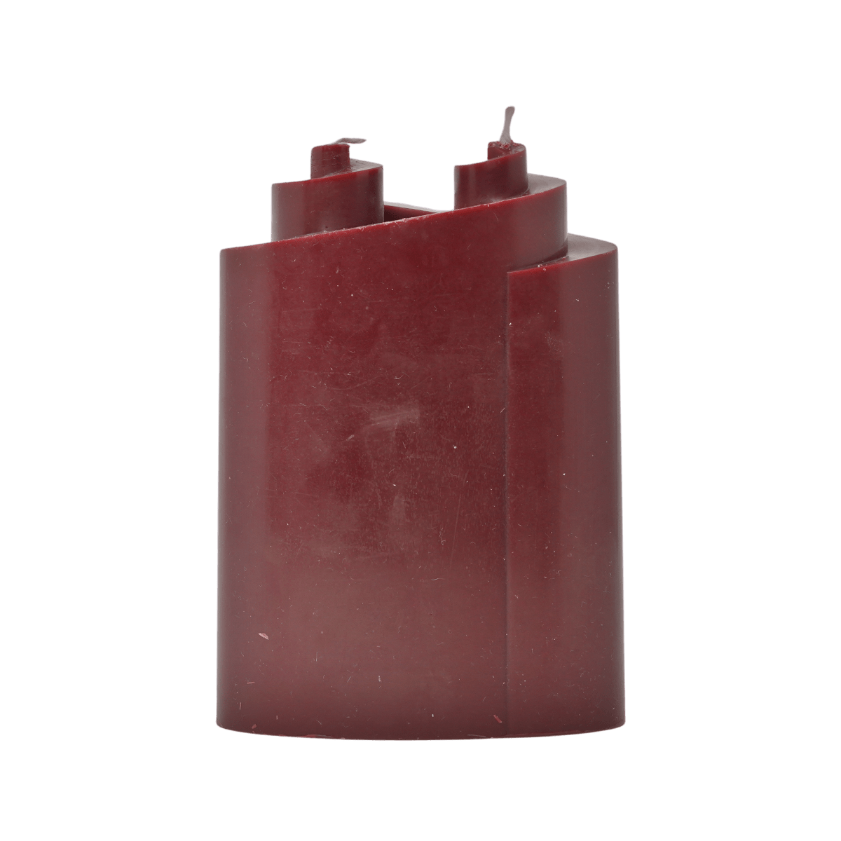 Lumanare Decorativa Coloana 2 Fitile - imagine 4