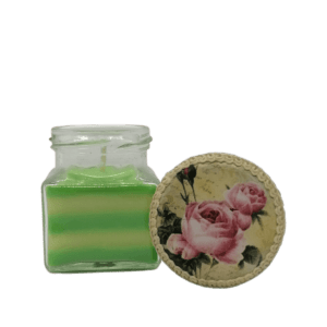 Lumanare Parfumata Borcan Patrat 130