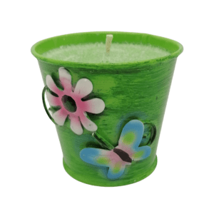 Lumanare Parfumata Galetusa Cu Flori