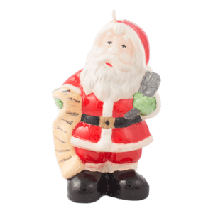 lumanare decorativa mos craciun